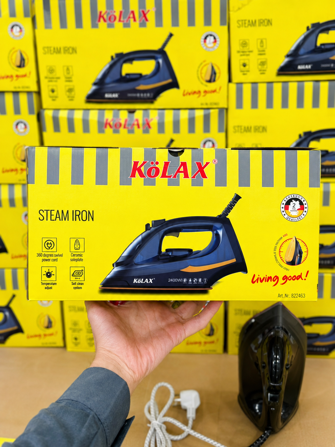 Kolax German-Brand Steam Iron