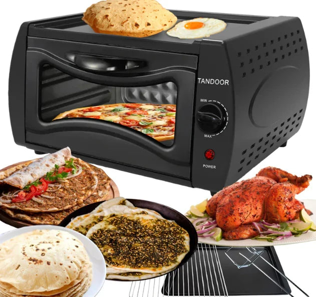 Imported Electric Tandoor Al-Borz For Naan, Chapati & Pizza Maker 15L Large Size