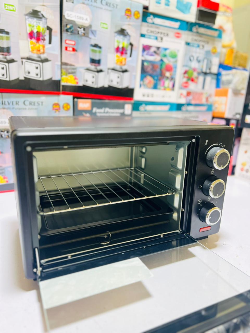 Kenwood 25L Electric Baking Oven  toaster  With Double Tray & Rotisserie Grill  ,  1300 Watt