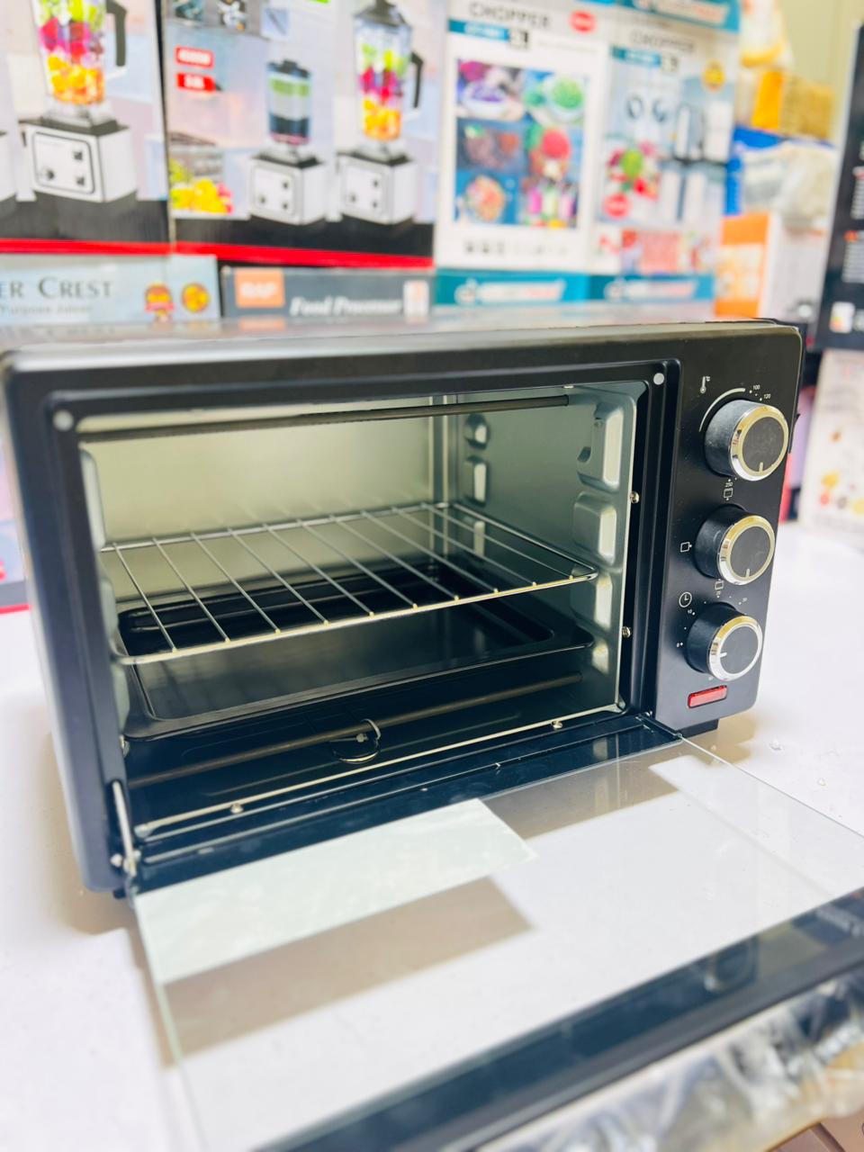 Kenwood 25L Electric Baking Oven  toaster  With Double Tray & Rotisserie Grill  ,  1300 Watt