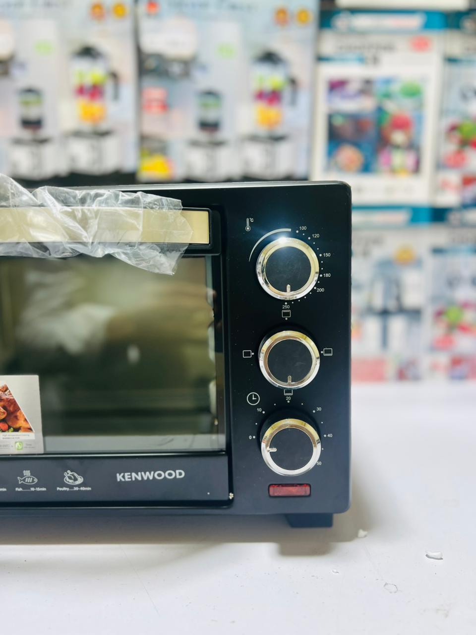Kenwood 25L Electric Baking Oven  toaster  With Double Tray & Rotisserie Grill  ,  1300 Watt